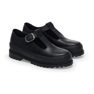 Superga - Mujer Negro - 2541 MARY JANE BOX LEATHER