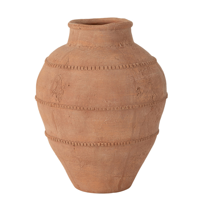 J-Line vase Cruche Kaia - céramique - terracotta - Ø 21 cm