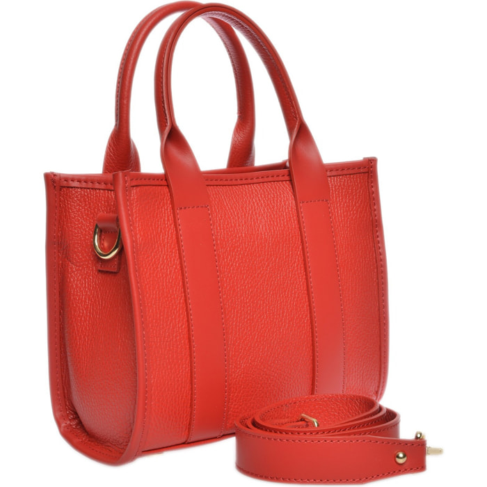 Borsa a mano Anna Luchini Rosso