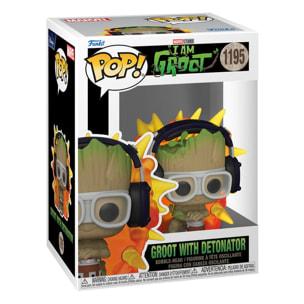 I Am Groot Pop! Vinile Figura Groot W/ Detonator 9 Cm Funko