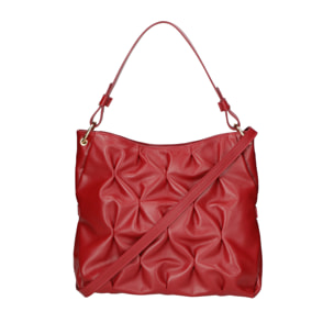 Borsa a spalla da donna In Vera pelle Made in Italy 34x28x12 cm