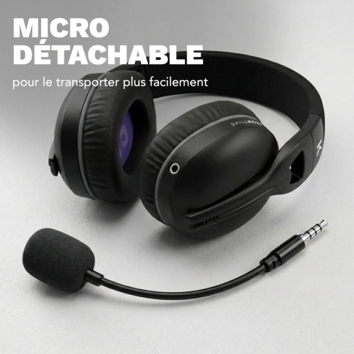 Casque gamer SKILLKORP H5 NOIR SANS FIL Access