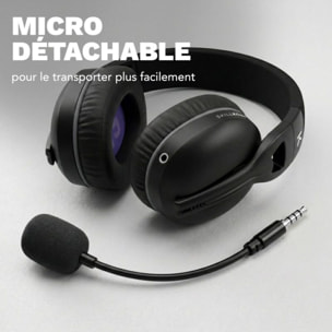 Casque gamer SKILLKORP H5 NOIR SANS FIL Access