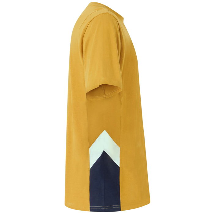 T-Shirts & Top Kappa Uomo Logo Grapo Giallo