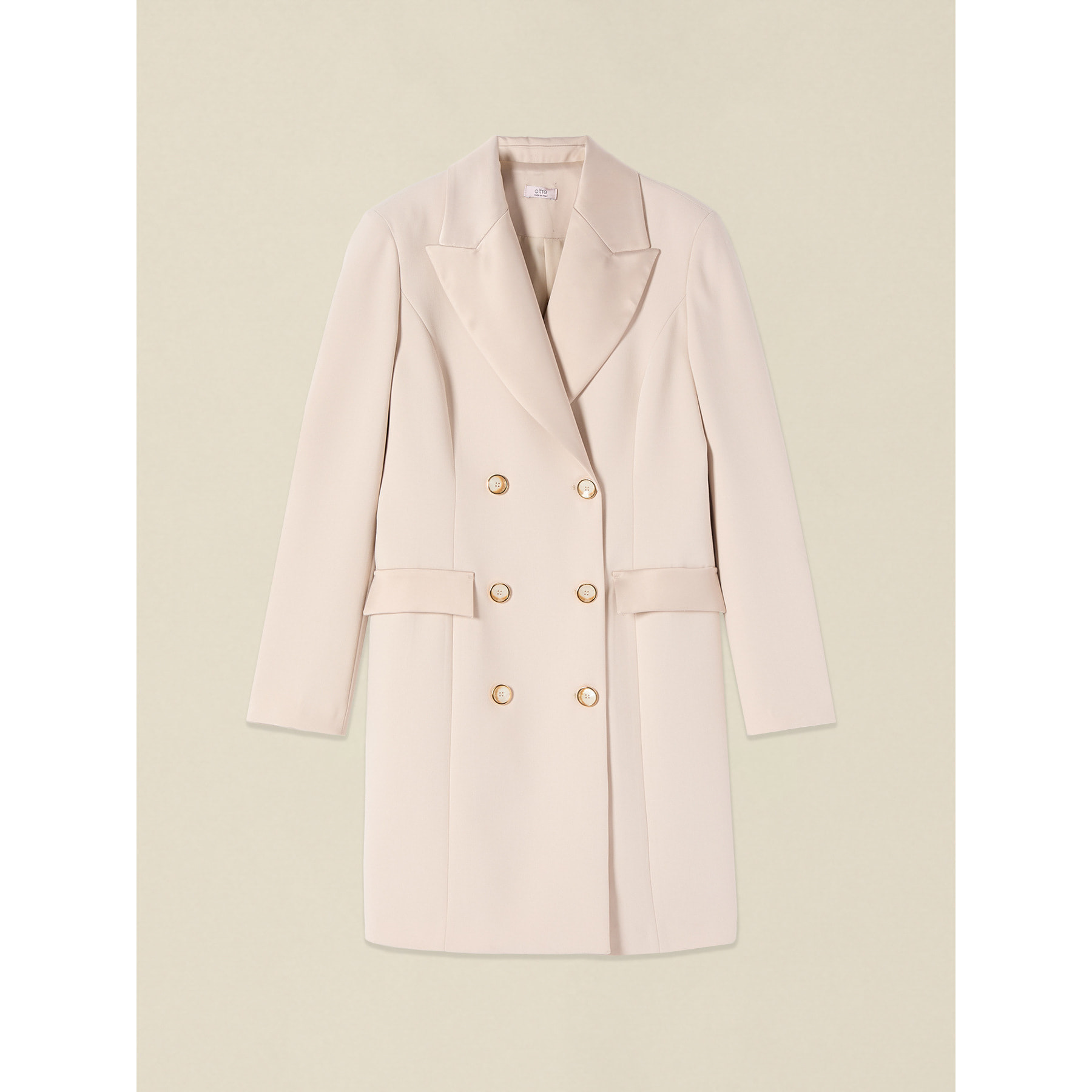 Oltre - Robe-manteau doppiopetto - Beige