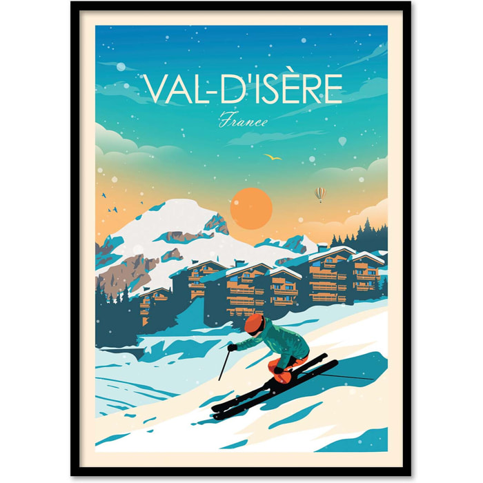 Affiche - Val-d'Isere - Studio Inception