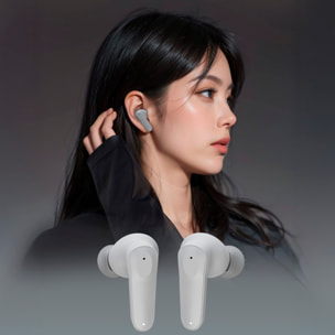A98 Cuffie Bluetooth AI con traduttore, registrazione assistita da app.