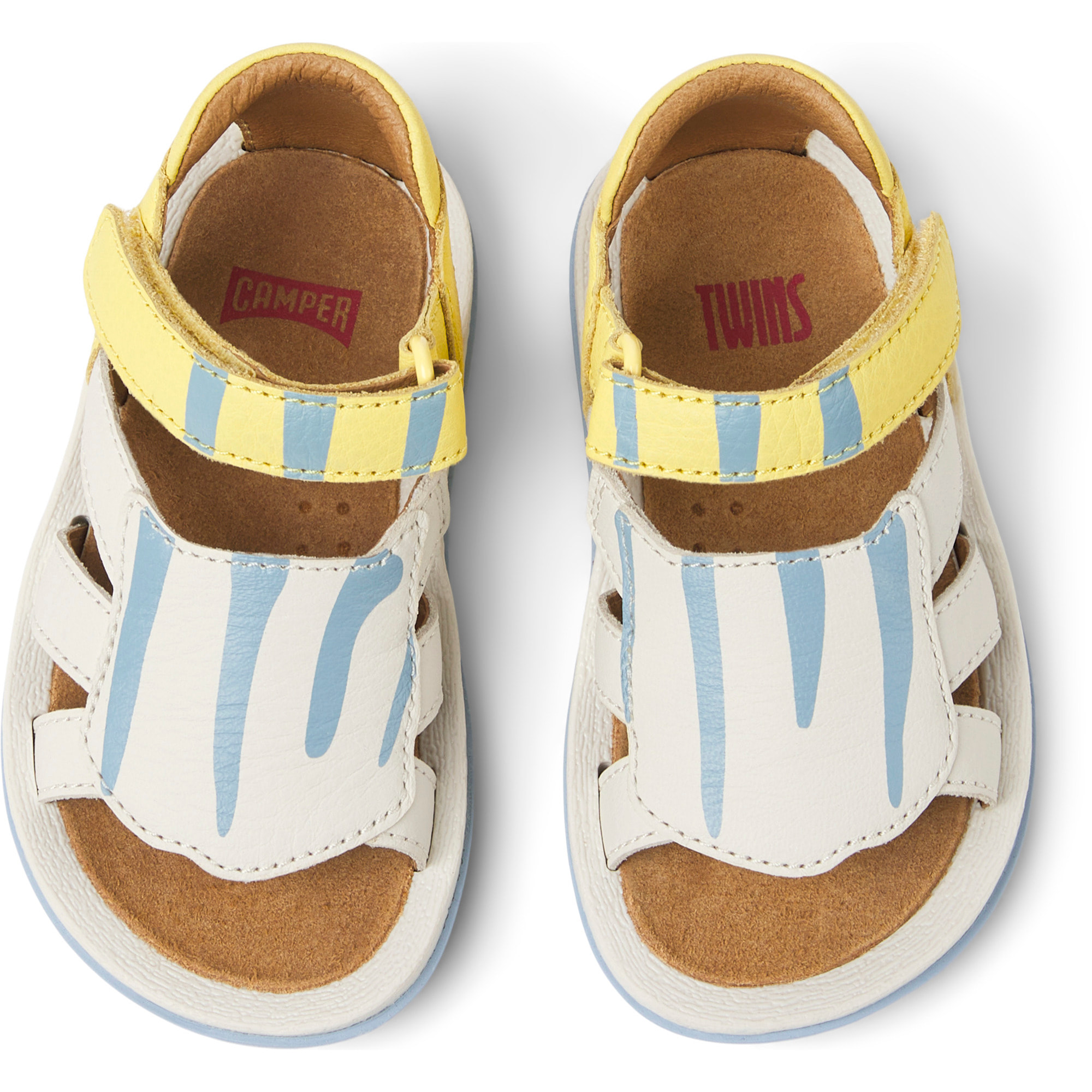 Sandalias - CAMPER Bicho - Multicolor - Cuero liso