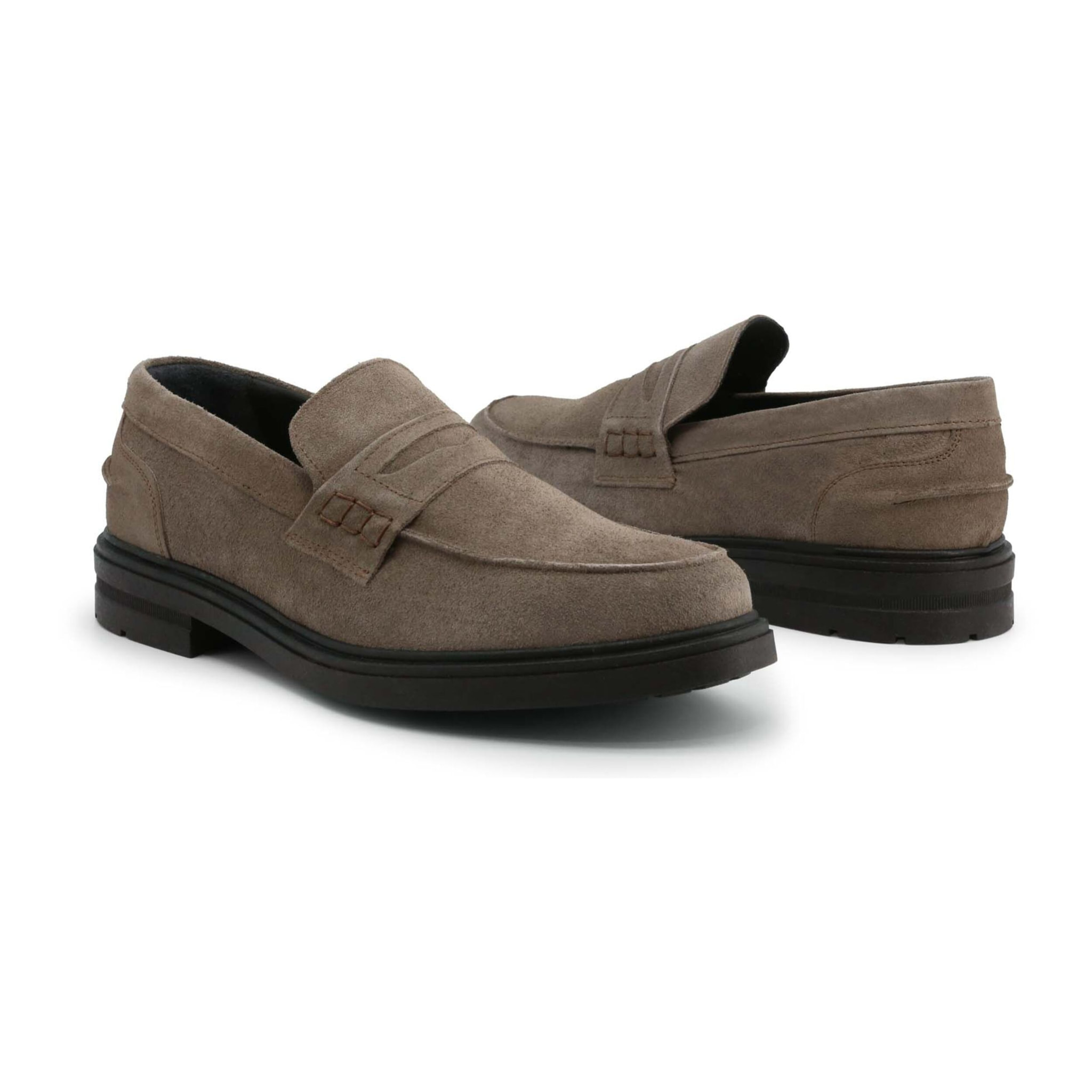 Zapatos Loafers para Hombre - Duca di Morrone Lupo Suede Taupe