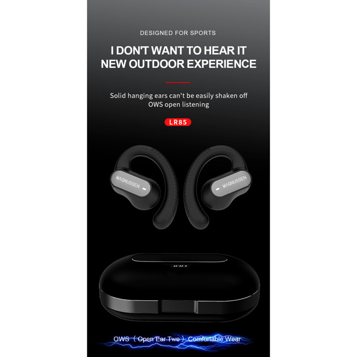 Auriculares MAGNUSSEN M23 - Negro