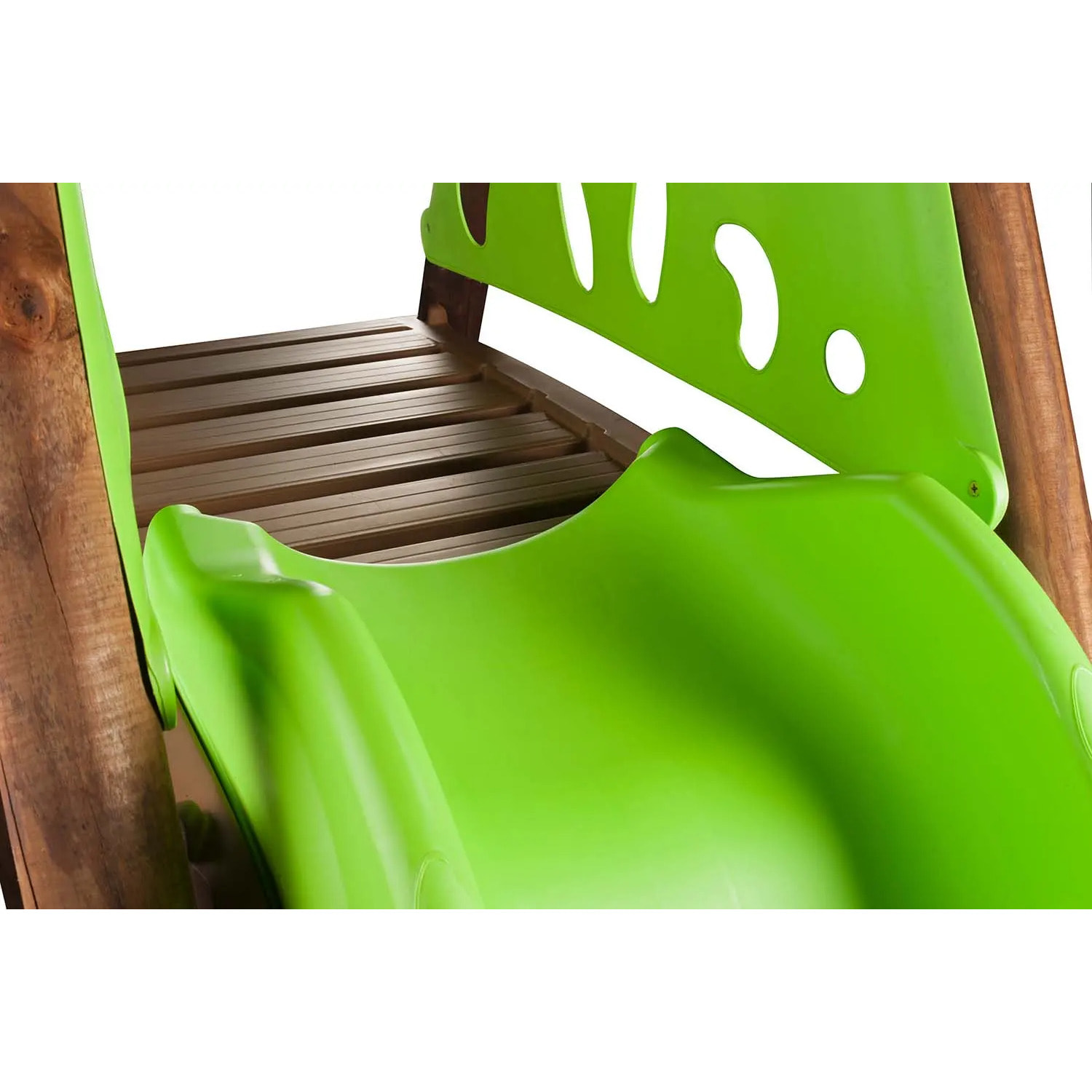 Balançoire en bois poutre métal 2,30 m Techwood Premium OCTAVO - 8 enfants