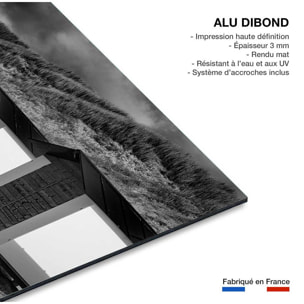 Tableau cabanes de plage Tableau alu Dibond