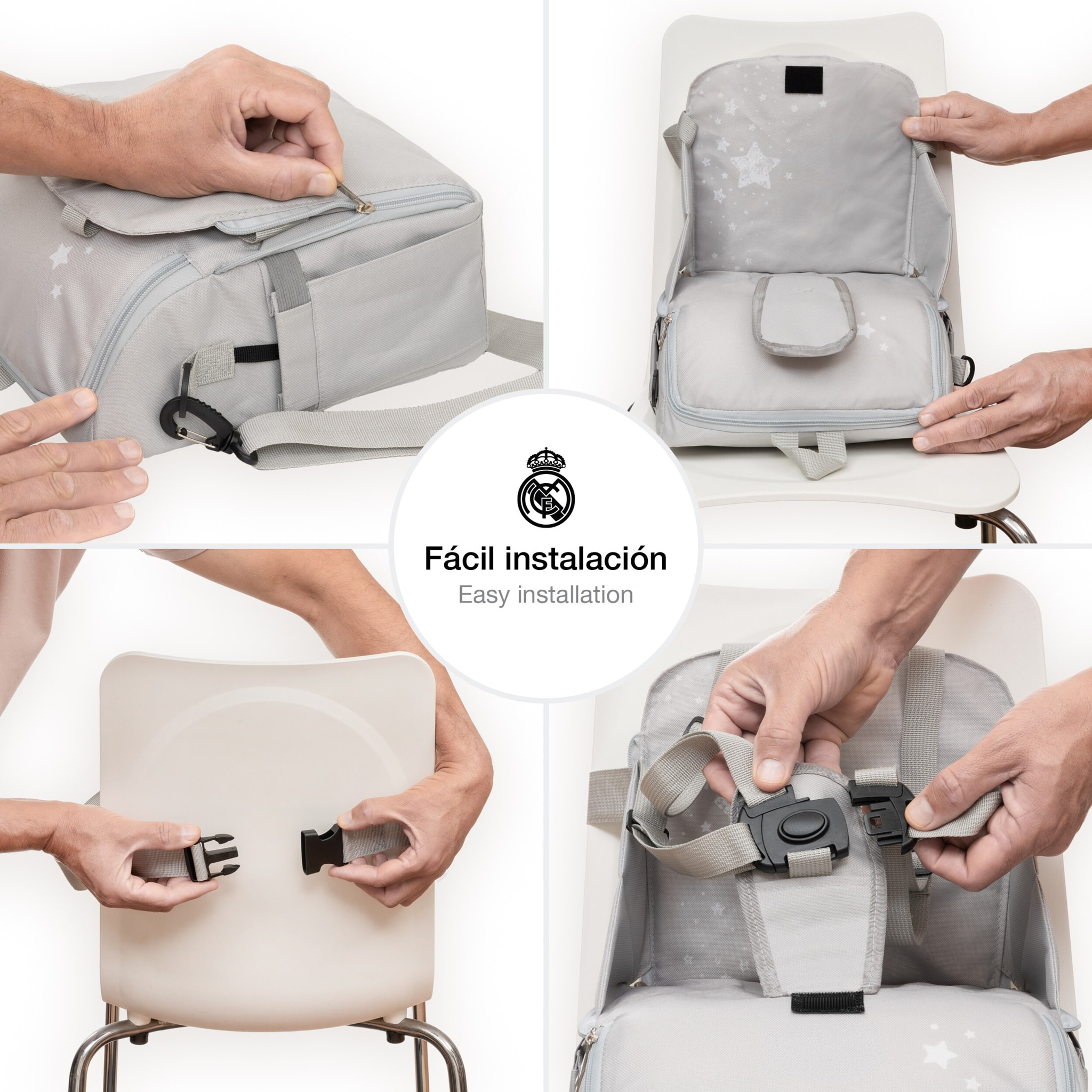 Elevador Real Madrid Gris