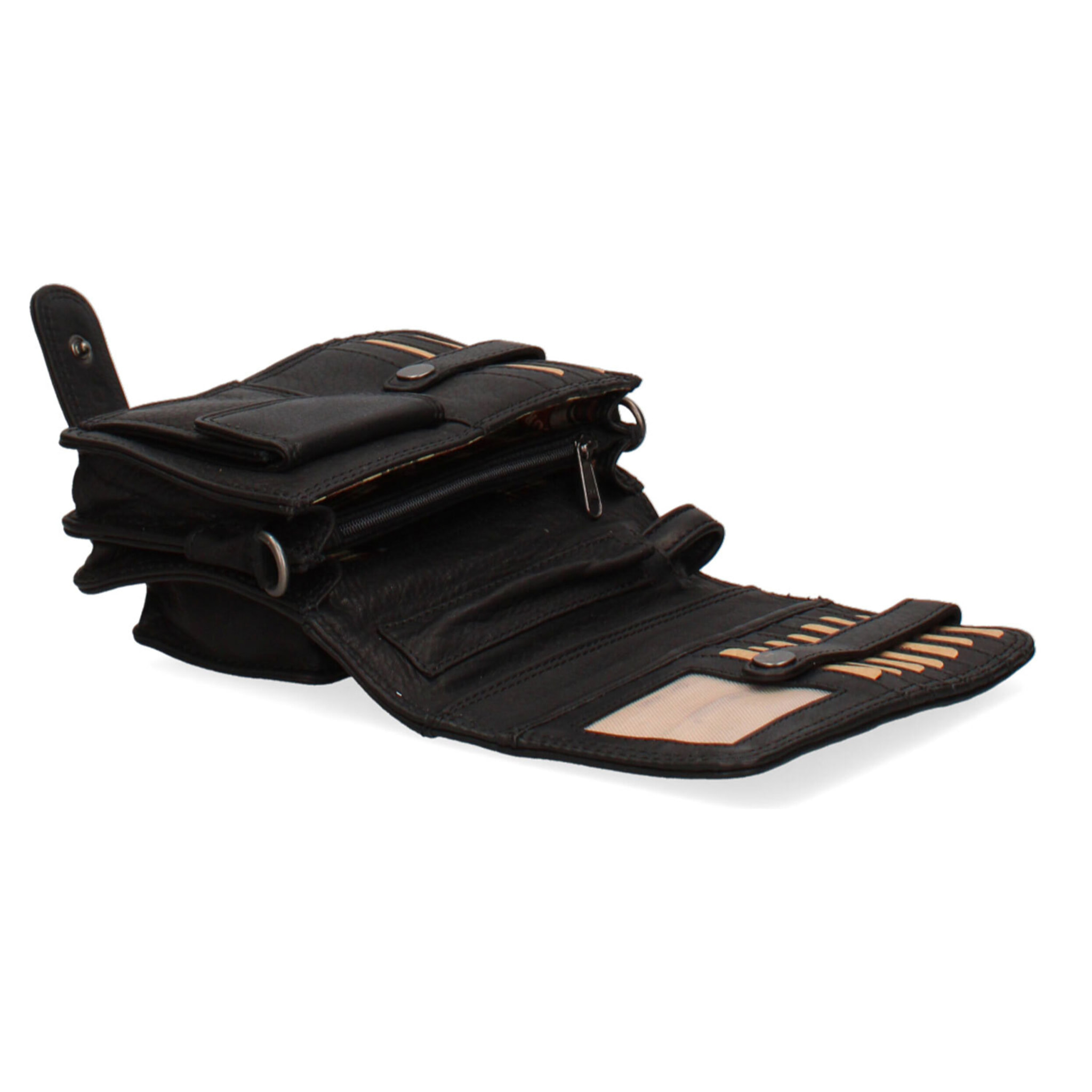 Borsa a tracolla  da uomo In Vera pelle Made in Italy 20x11x10 cm