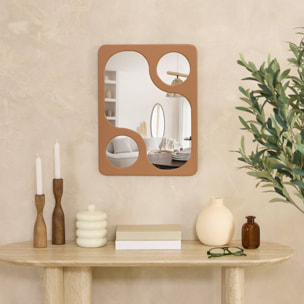 Miroir Austin 37,5x50cm rose