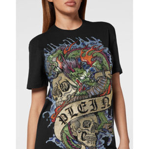 PHILIPP PLEIN Camiseta Vestido Corto TATTOO