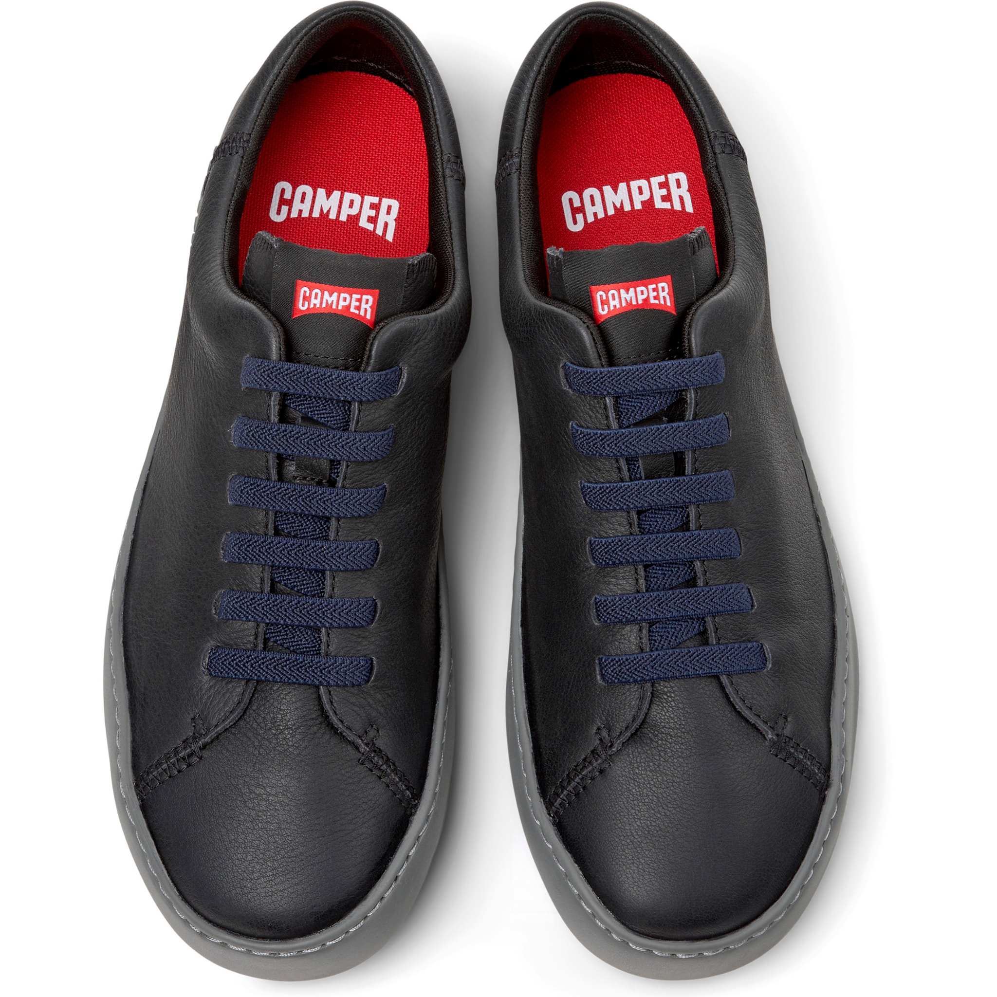 Zapatillas - CAMPER Peu Touring - Negro - Cuero liso