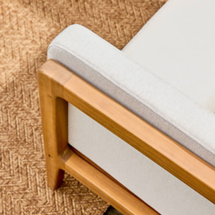 Salon de jardin bois d'acacia 4 places ORUNI