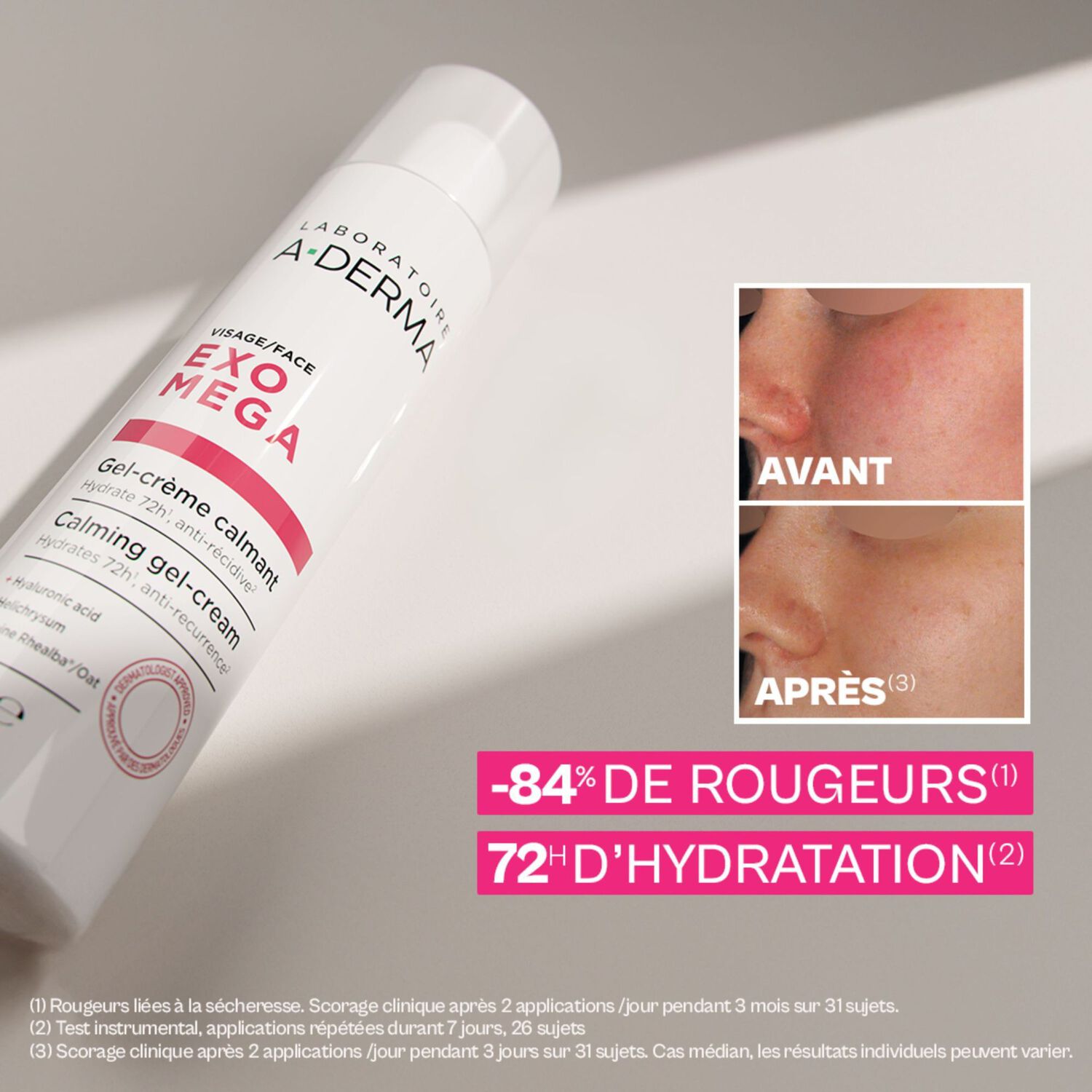 Exomega - Gel-Crème Calmant Visage 40 ml