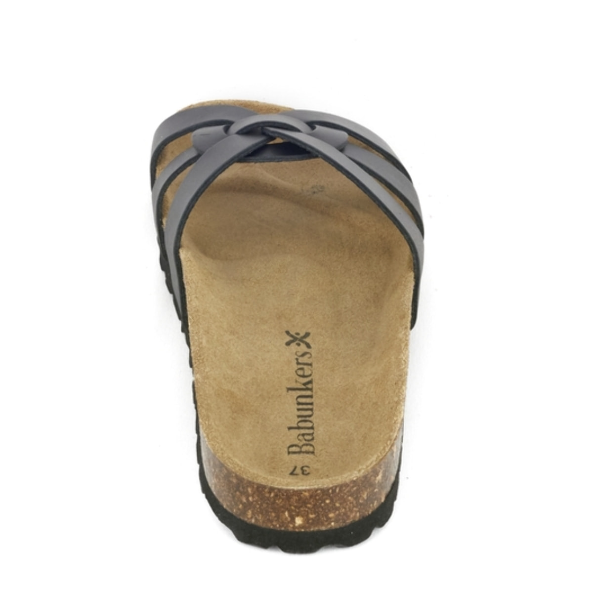 SANDALO SITGES BABUNKERS NERO