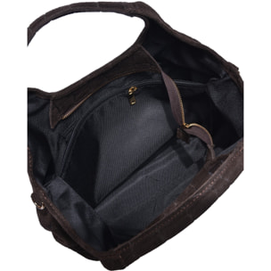 Borsa a mano Anna Luchini Marrone