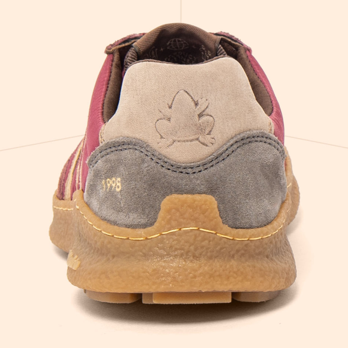 Zapatos N5435A MULTI MATERIAL MULTI WINE/OROEL color Multi wine