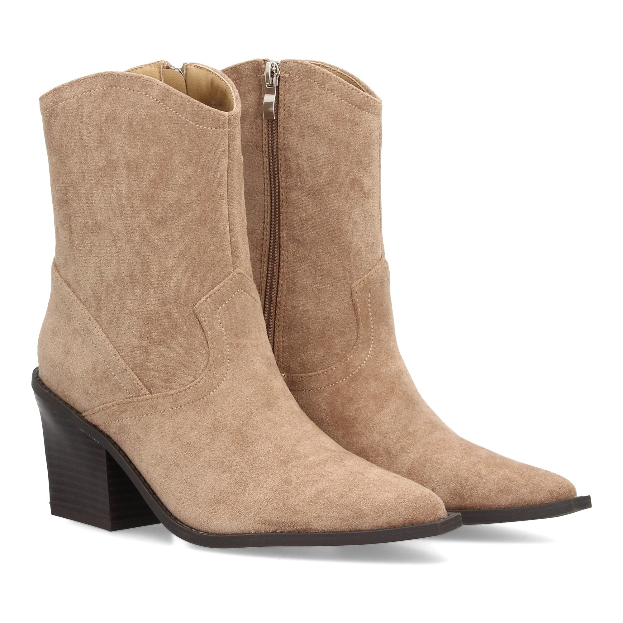 Botín cowboy mujer con tacon