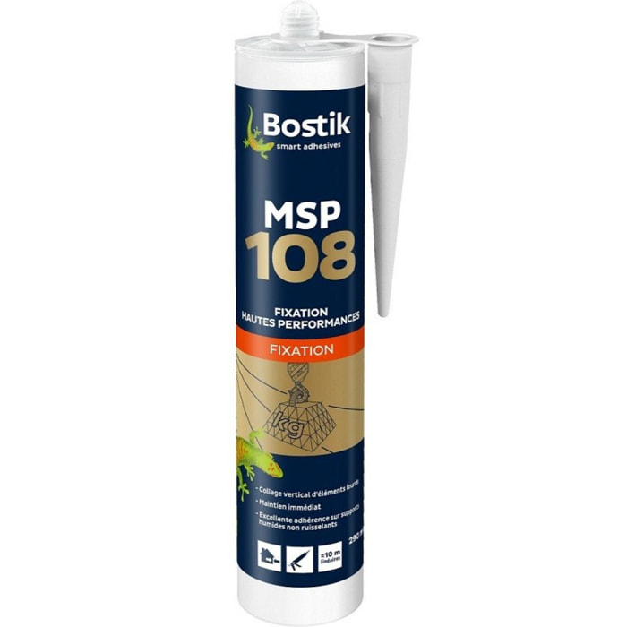 Cartouche Mastic MSP108 Blanc 290 ml - Bostik - 30133127