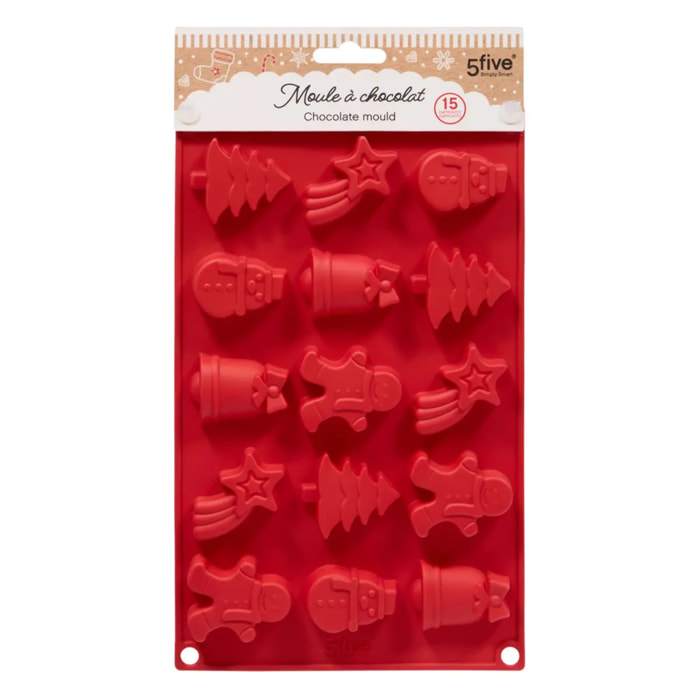 Moule 15 chocolats de Noël