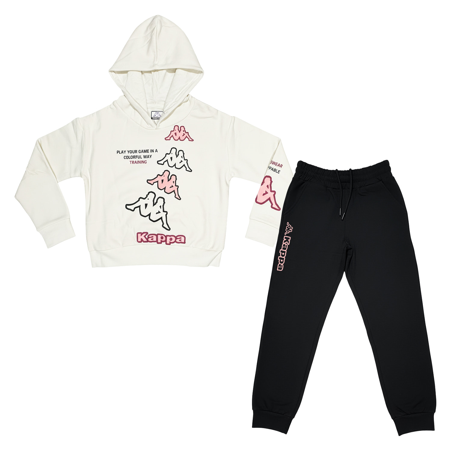 Tuta Ragazza KAPPA 8 - 16 Anni Cotone Felpato
