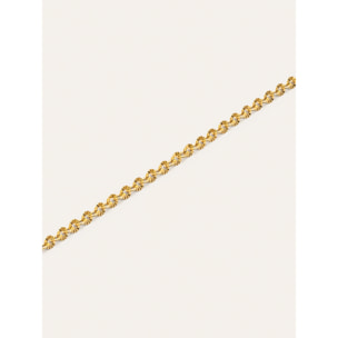 Collar Celestia Acero Baño Oro