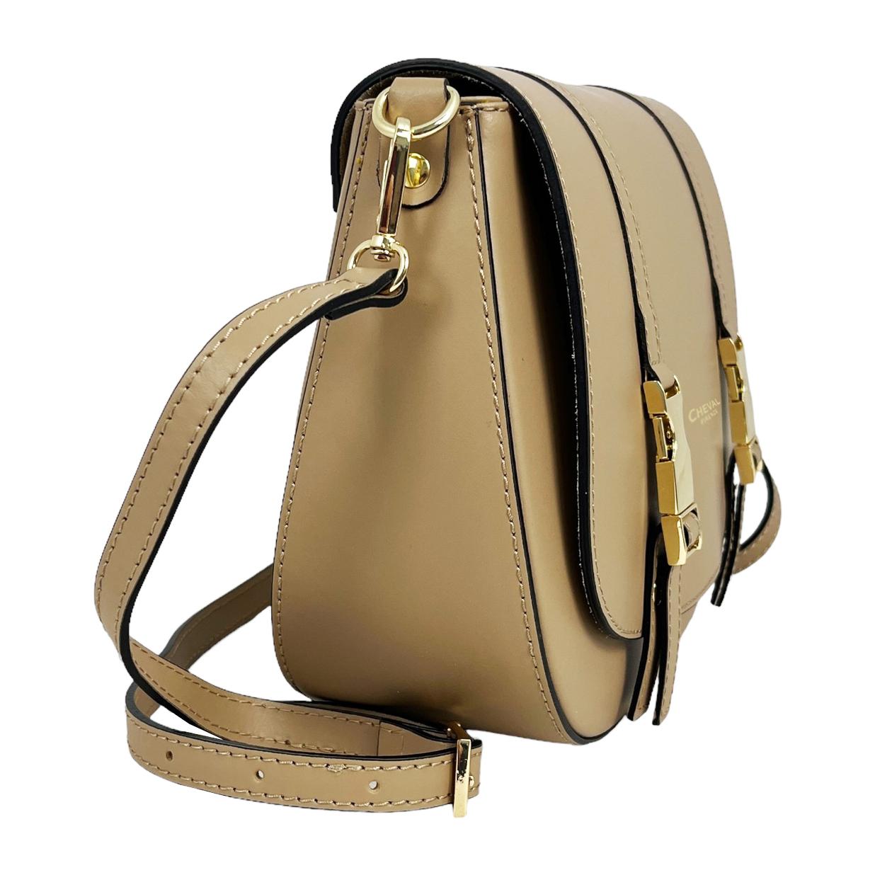 Borsa a tracolla Cheval Firenze Alice Taupe