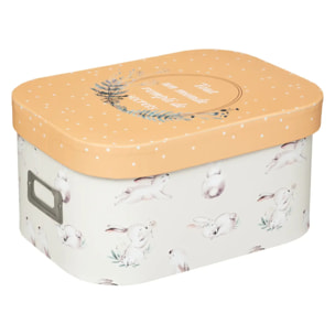 Set de 3 boîtes de rangement enfant L28/32/37cm