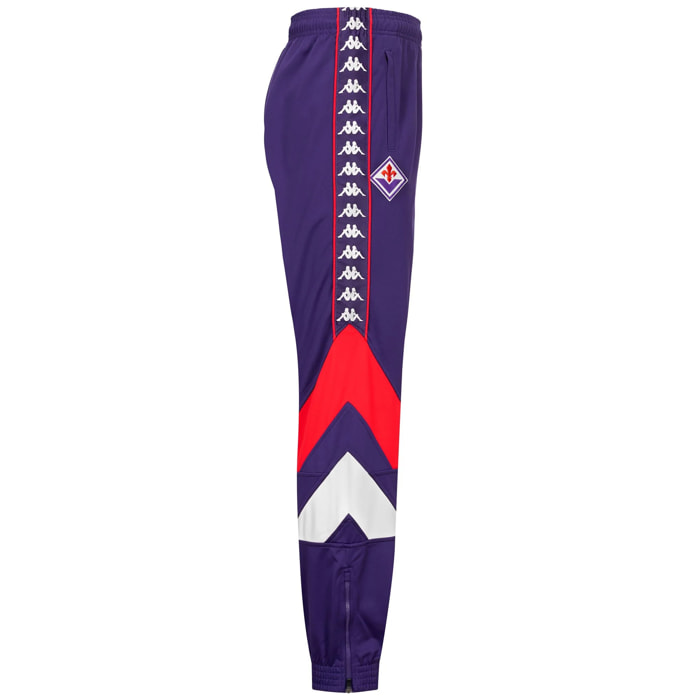 Kappa - Pantalones Hombre Violeta - 222 Banda Fevy Fiorentina