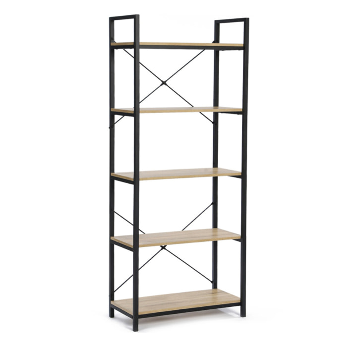 Etagère Memphis 5 niveaux 170cm