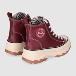 Deportivos - Vino - Tacón: 5 cm