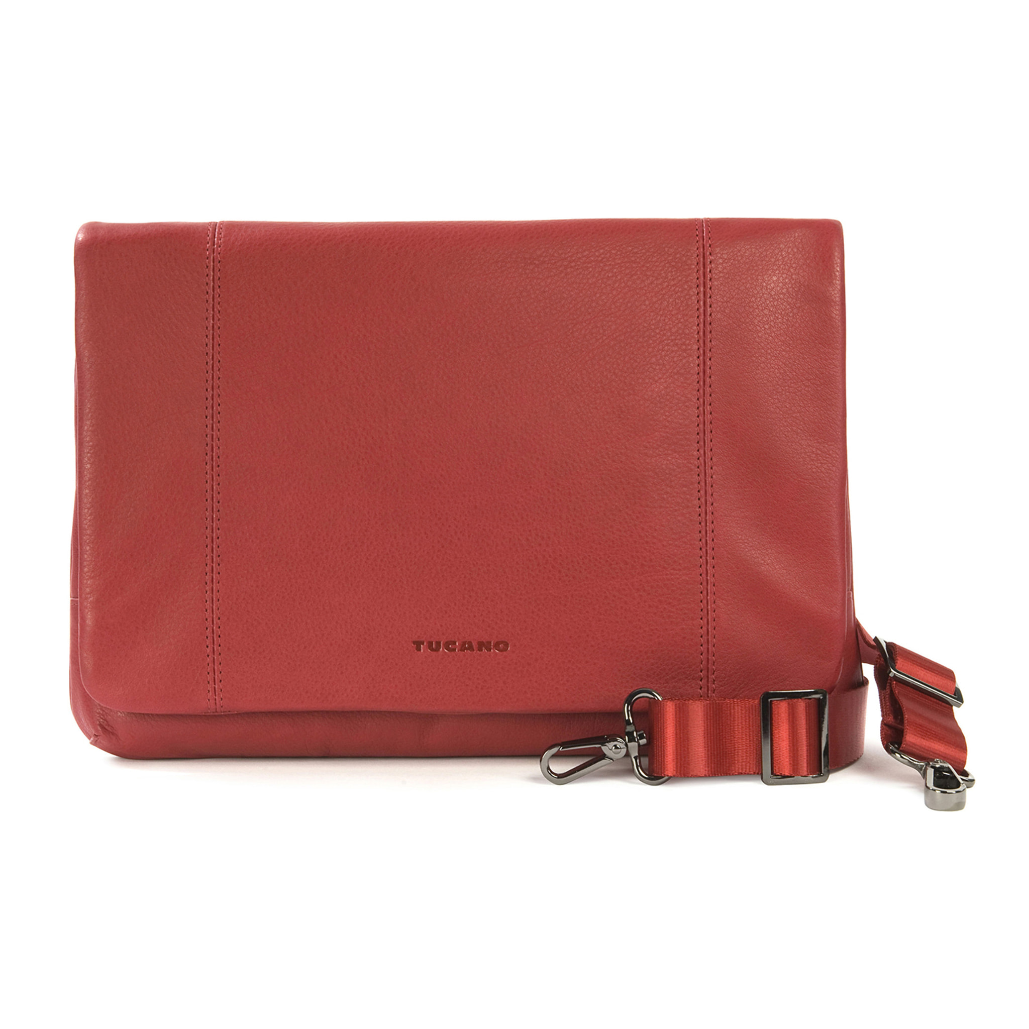 Borsa a tracolla  unisex In Vera pelle Made in Italy 23,5x34x4,5 cm