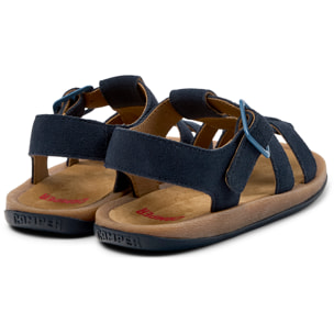 Sandali - CAMPER Bicho - Blu - Pelle scamosciata