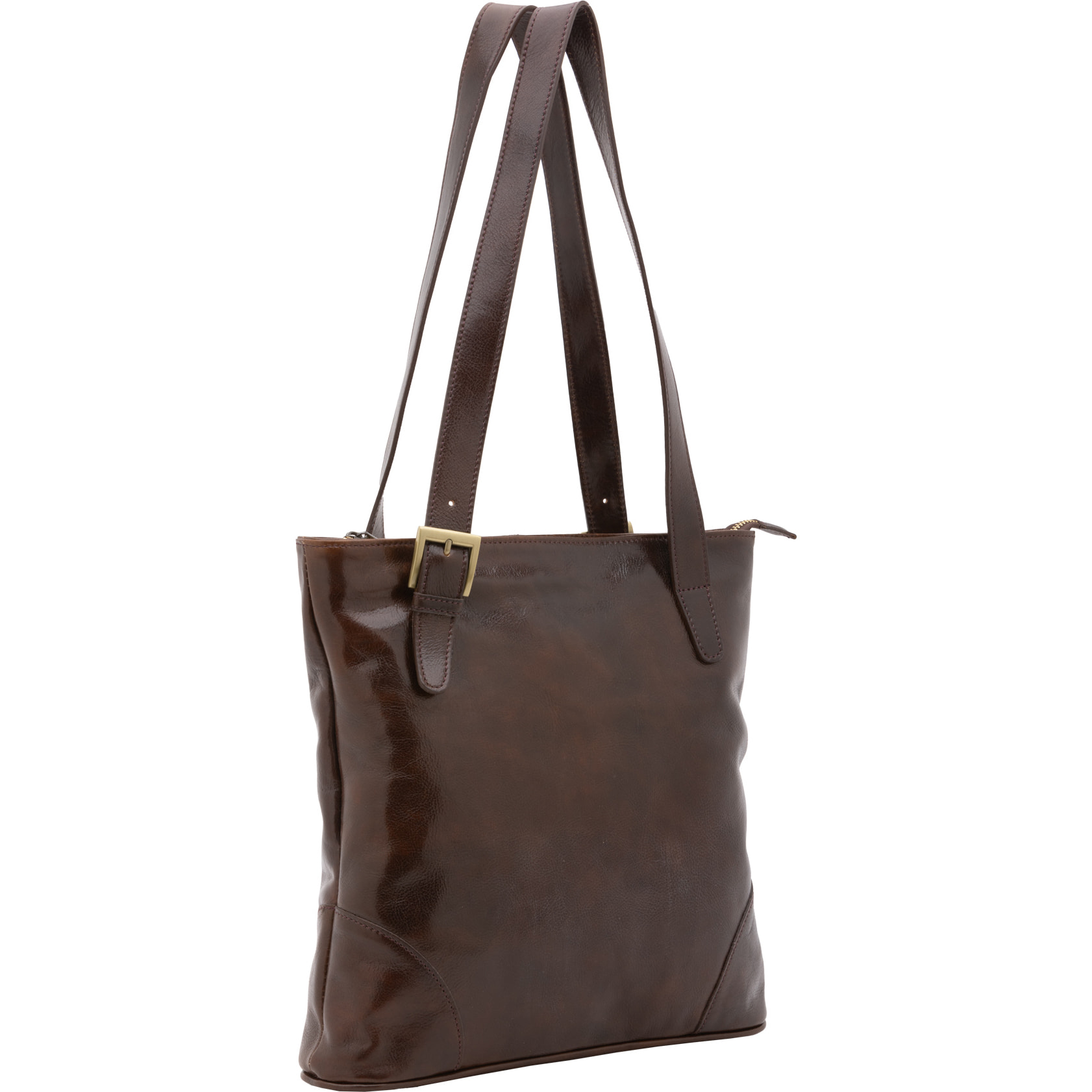 Borsa a spalla  da donna In Vera pelle Made in Italy 33x35x8 cm
