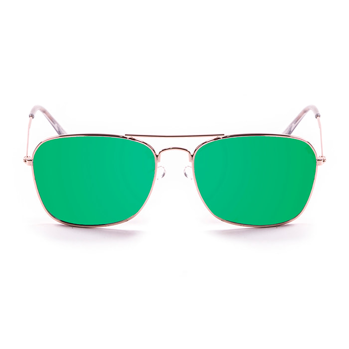 Gafas de sol OCEAN BERLIN - Plana dorado con patillas metálicas doradas