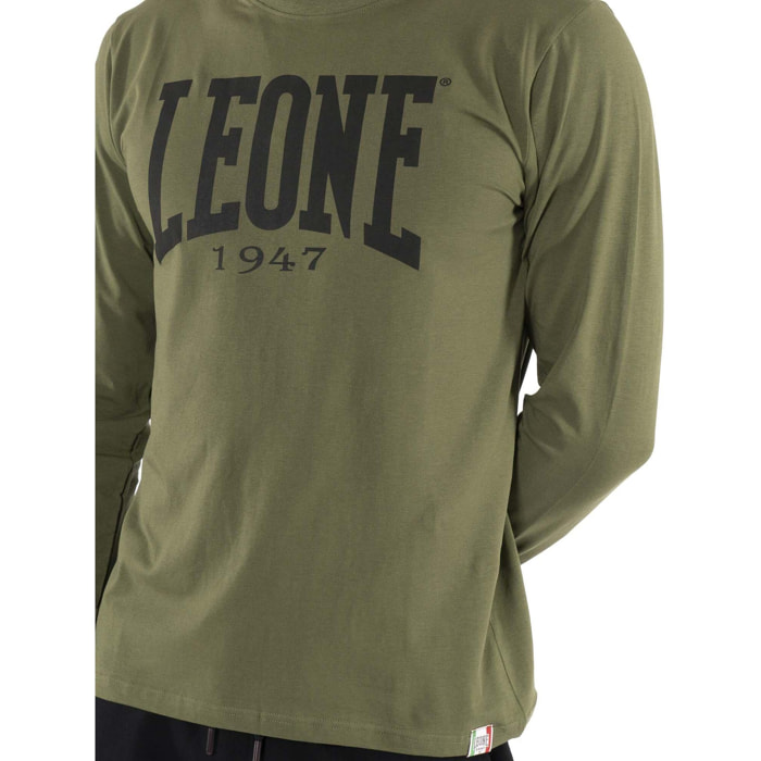 T-shirt da uomo maniche lunghe Leone 1947 Apparel