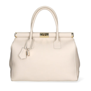 Borsa a mano da donna - Modello Aleria - Vera pelle - 35.0 x 26.0 x 16.0 cm