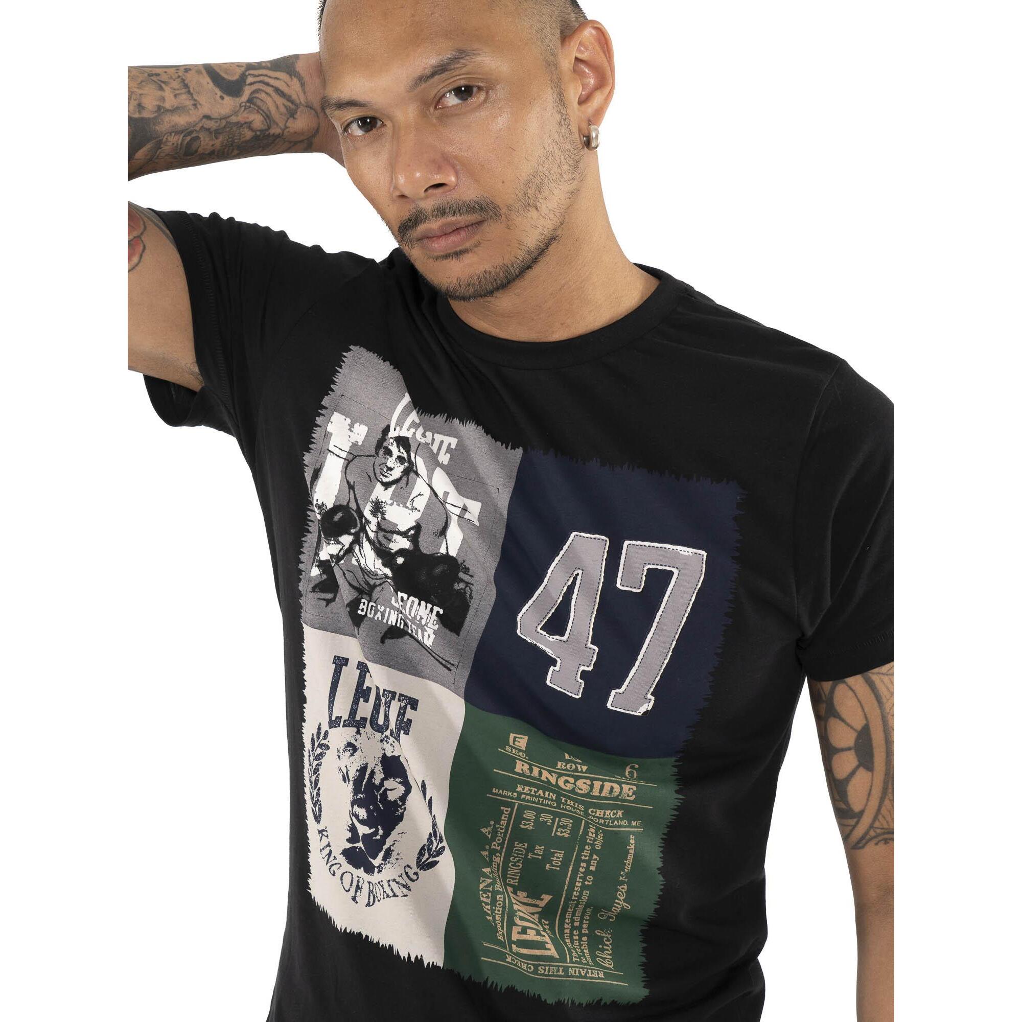 Camiseta de hombre "Iconic Vintage" de manga corta con estampados vintage