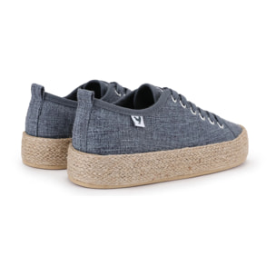 Zapatillas Ada Linen Marino