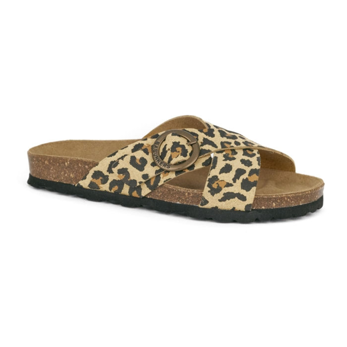 SANDALIA JÁVEA BABUNKERS MARRON