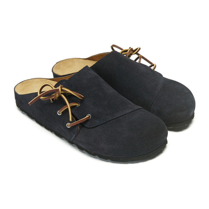 Sabot Mandèl Suede Blu