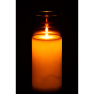 J-Line lampe Brillante - verre - brun - large - LED