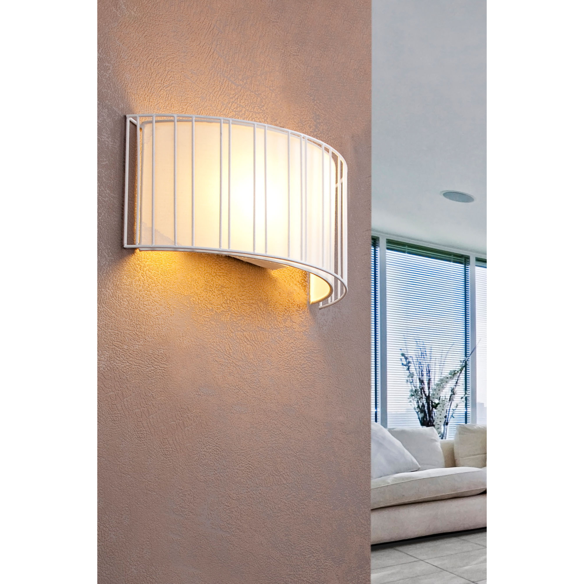 LINDA Lampe applique blanc