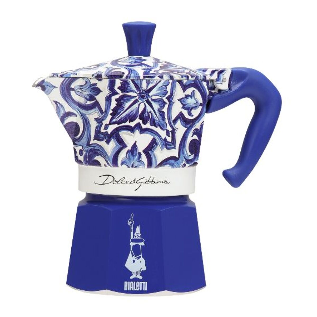 Cafetière italienne BIALETTI Moka Express 6T Collection D&G Blue