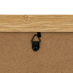 Cadre photo Zera tissu beige 20x25cm